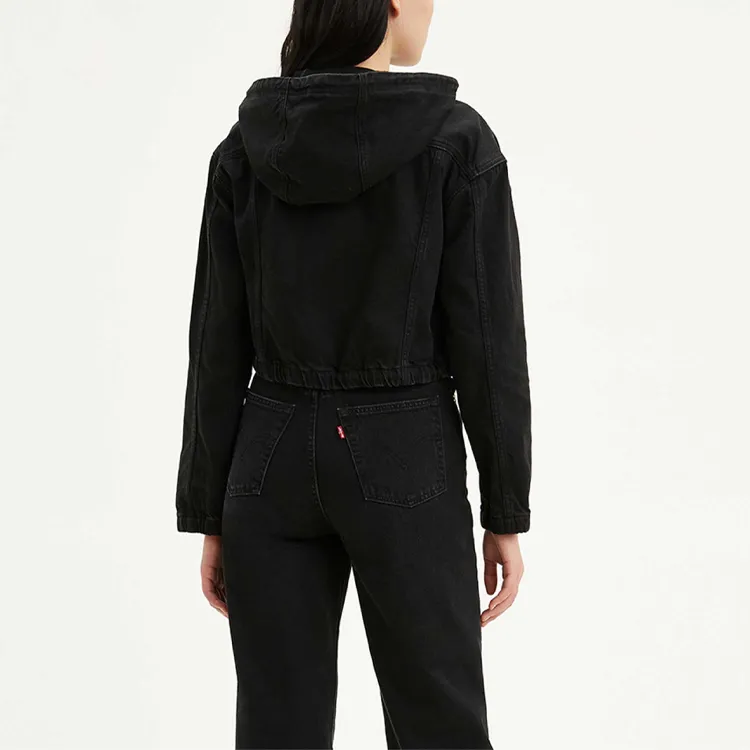 Levi's Denim Jacket Women's Black-3