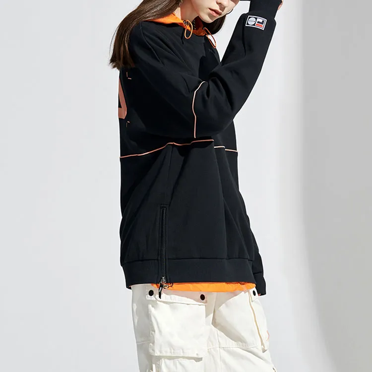 FILA FUSION Sweatshirts Unisex Black-4