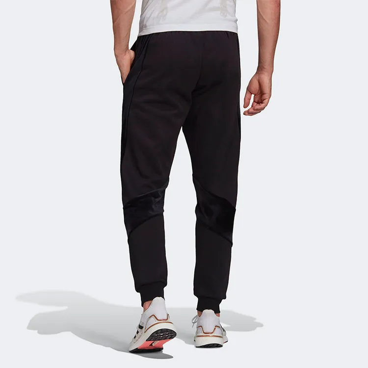 Adidas Velvet Pant M Knitted Sports Pants Men's Black-2