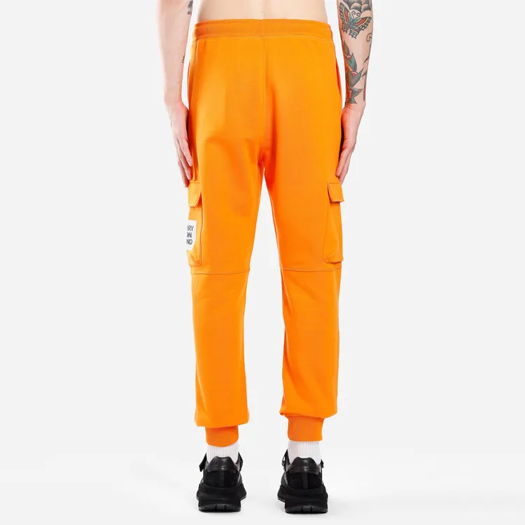 Burberry Knitted Sweatpants Men Orange-4