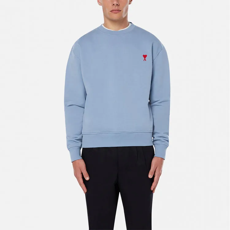 AMIPARIS Sweatshirts Men Light Blue-4