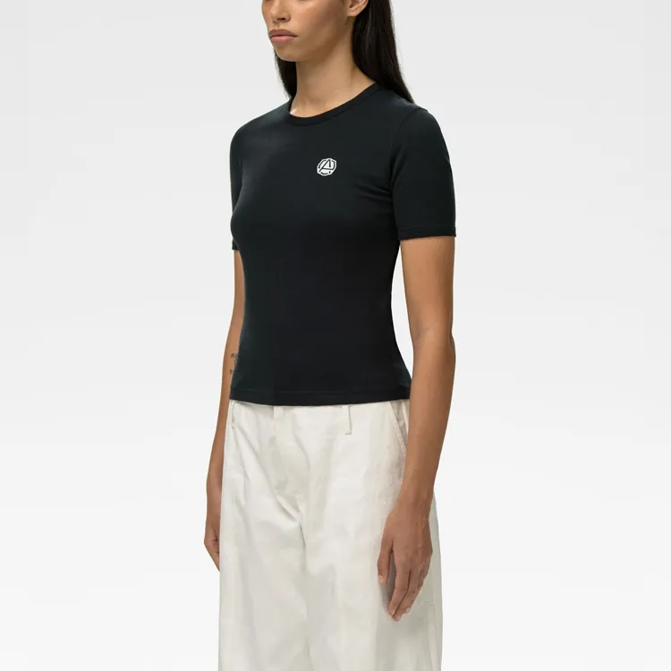 AMBUSH Graphic Short Sleeve T shirt Black White-5