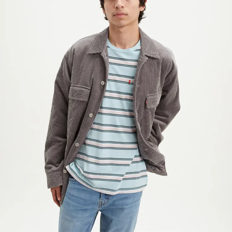 Levis T Shirts Men Blue-2