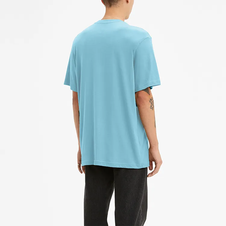 Levis T Shirts Men Blue-3