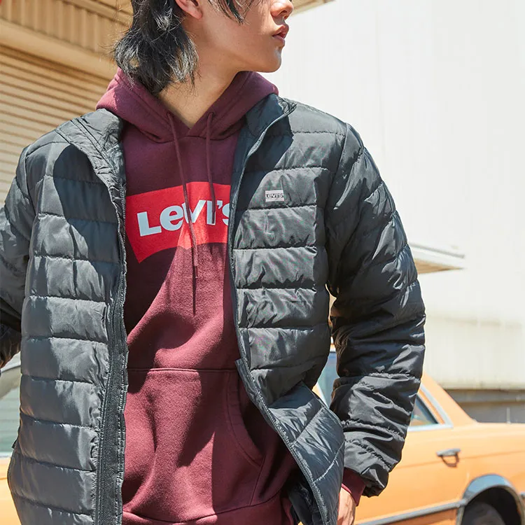 Levis Down Jackets Men Black-2
