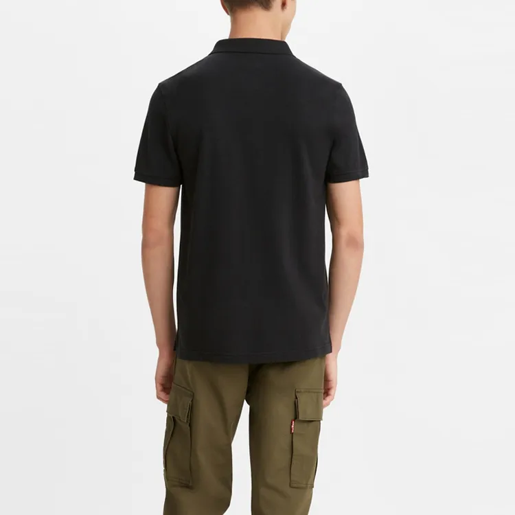 Levis Polo Shirts Men Black-3