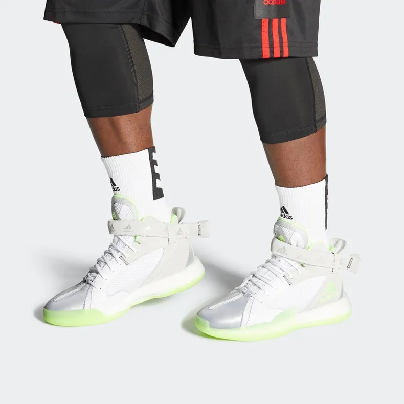 Adidas Posterize Vintage Basketball Shoes 'Grey Green'-6