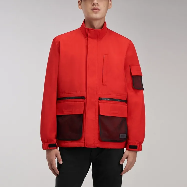 Levis Jackets Men Red-2