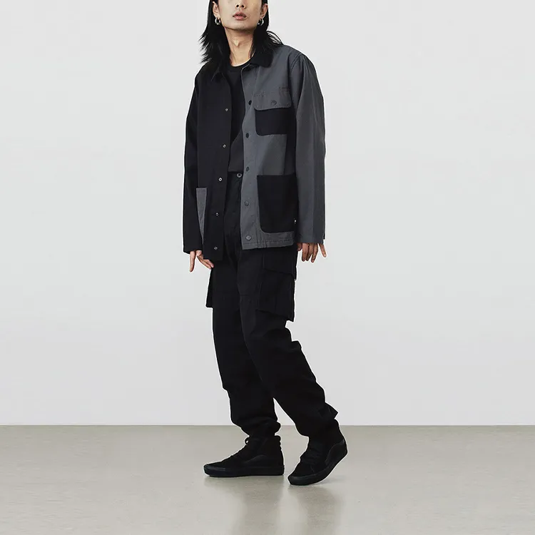 Vans Jackets Men Black-2