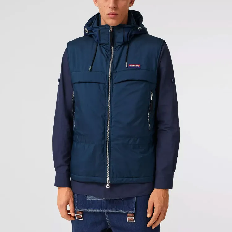Burberry Vests Men Ink Blue-2