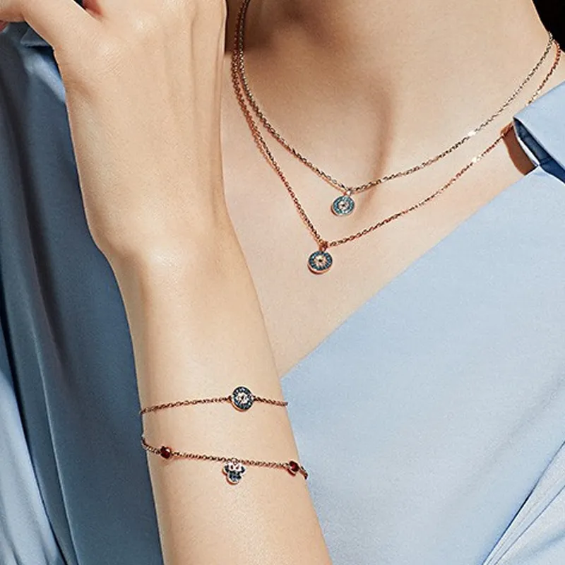 Swarovski LUCKILY Bracelets Women's Rose Gold-2