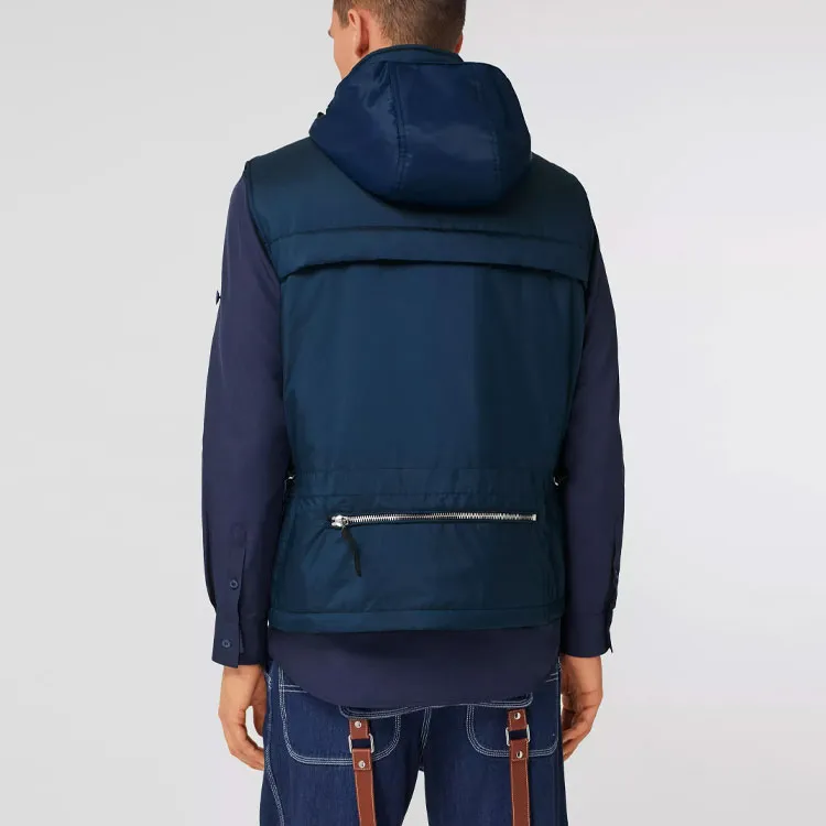 Burberry Vests Men Ink Blue-3