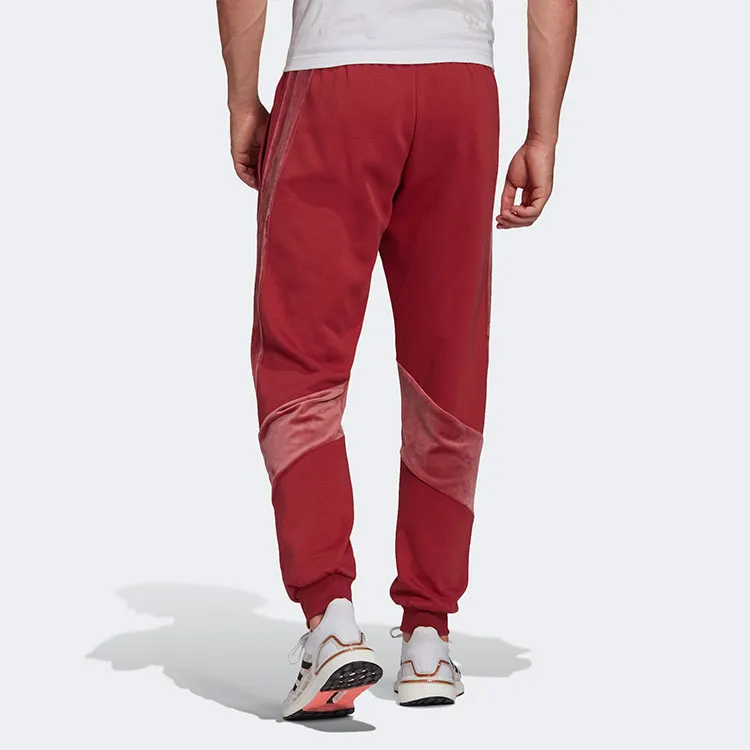 Adidas Knitted Sweatpants Men Bright Pink-3