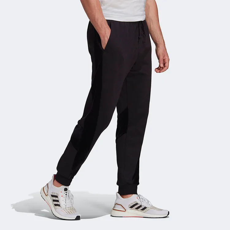 Adidas Velvet Pant M Knitted Sports Pants Men's Black-3