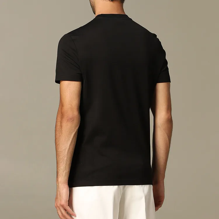 VERSACE T Shirts Men Black-4