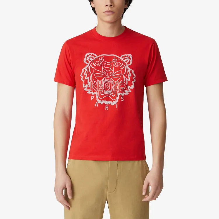 KENZO T Shirts Men Red-1