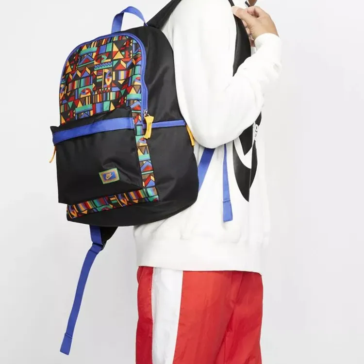 Nike Heritage Polyester Backpack Unisex Black-1