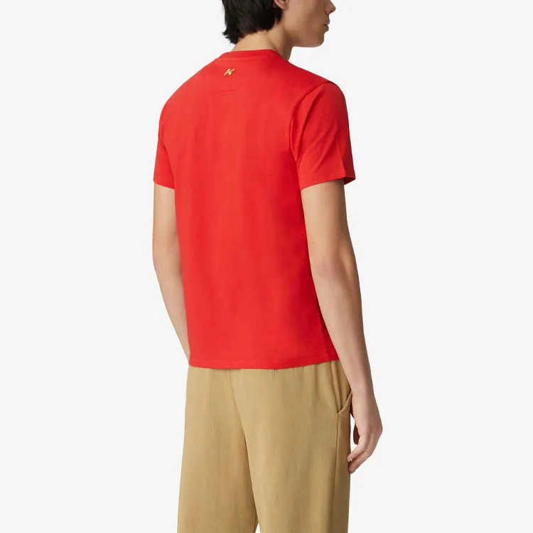 KENZO T Shirts Men Red-2