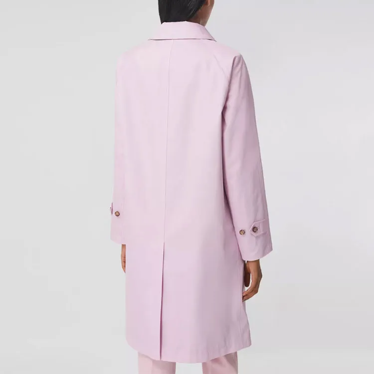 Burberry Trench Coats Women's Pink-5