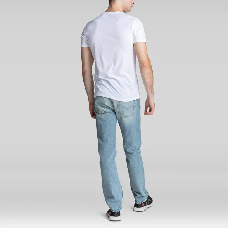 Levi's T Shirt Men's 2 Pack White-2