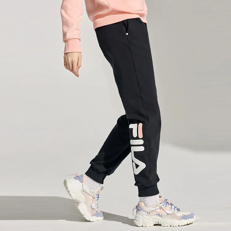 FILA FUSION Casual Pants Women's Pitch Black-4