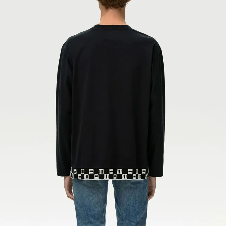 AMBUSH Monogram Rib Long Sleeve Tee-3