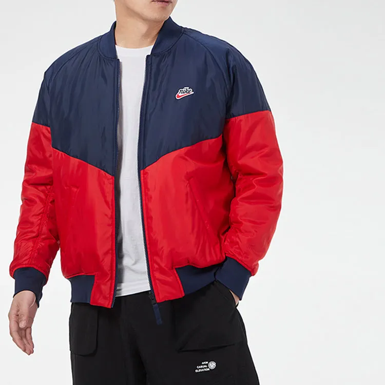 Nike Puffer Jackets Men Red-3