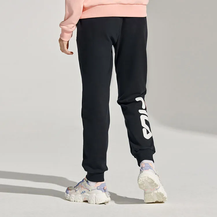 FILA FUSION Casual Pants Women's Pitch Black-3