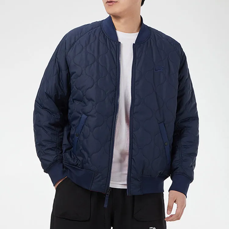 Nike Puffer Jackets Men Red-5