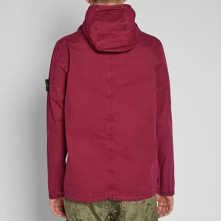 STONE ISLAND Jacket Men's Burgundy-2