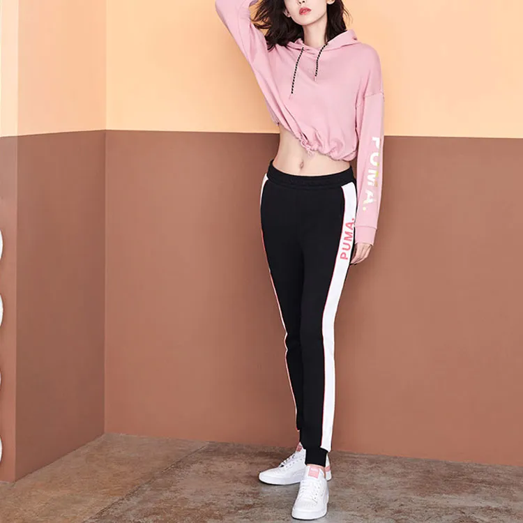 PUMA Knitted Sweatpants Women's Black-2