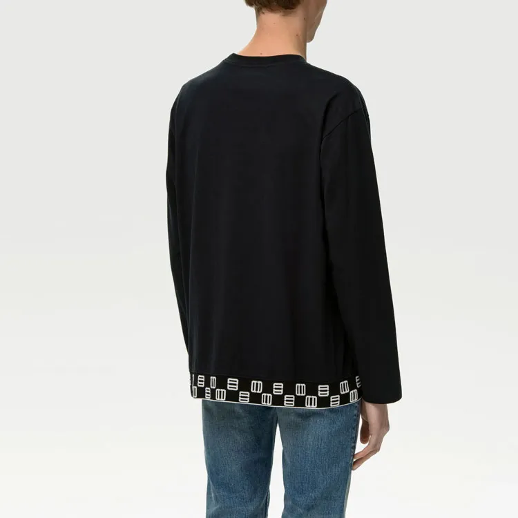 AMBUSH Monogram Rib Long Sleeve Tee-5