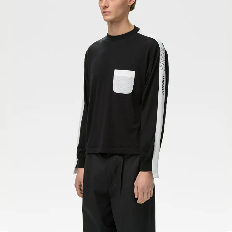 AMBUSH Taped Knit Sweater-5