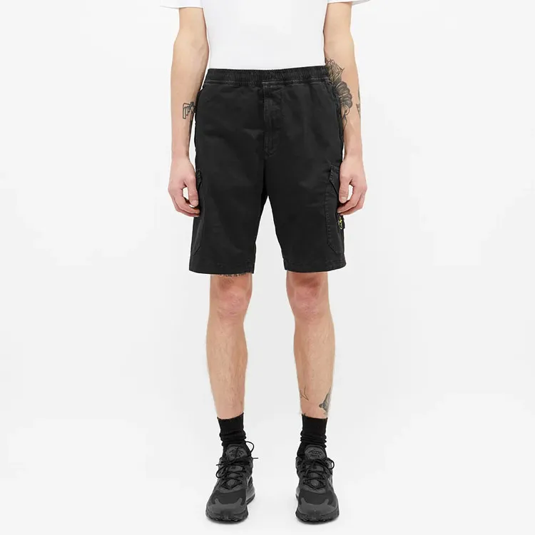 STONE ISLAND Sports Shorts Men Black-2