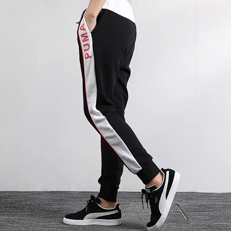 PUMA Knitted Sweatpants Women's Black-5