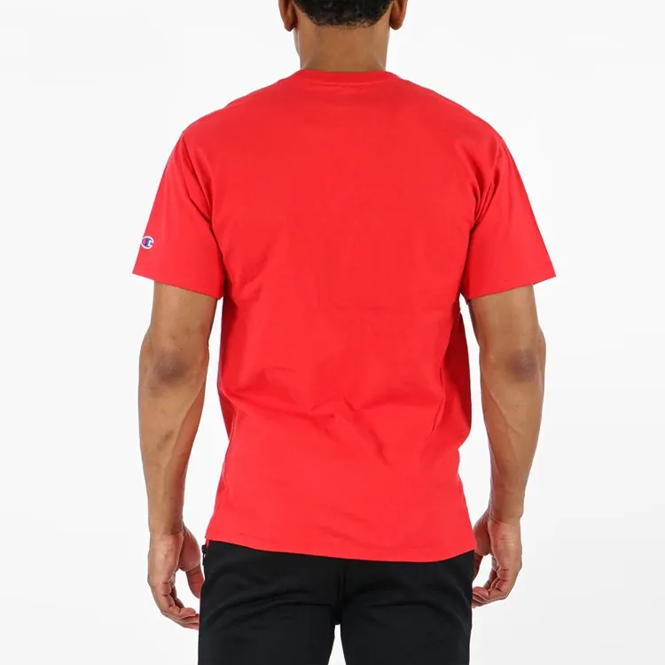 Champion T Shirt US Version Unisex Red-2
