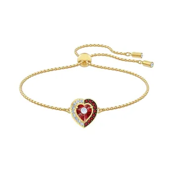Swarovski Black Baroque Bracelets Women's Red