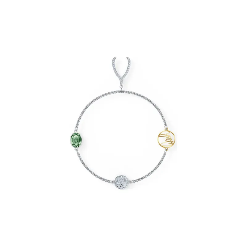 Swarovski REMIX Faux Crystal Stone Versatile Magic Chain Women's-0