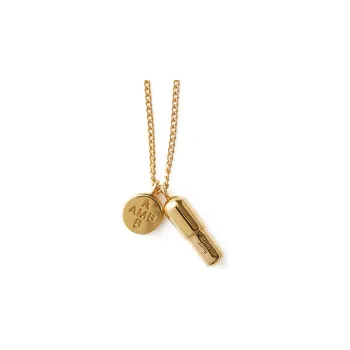AMBUSH Metal Pill Charm Necklace