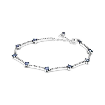 Pandora Sparkling Pavé Bars Bracelet Silver