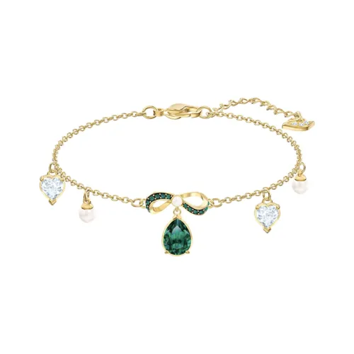 Swarovski Bracelets Women's Gold/Green