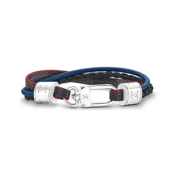 LOUIS VUITTON Lv Treble Bracelet Damier