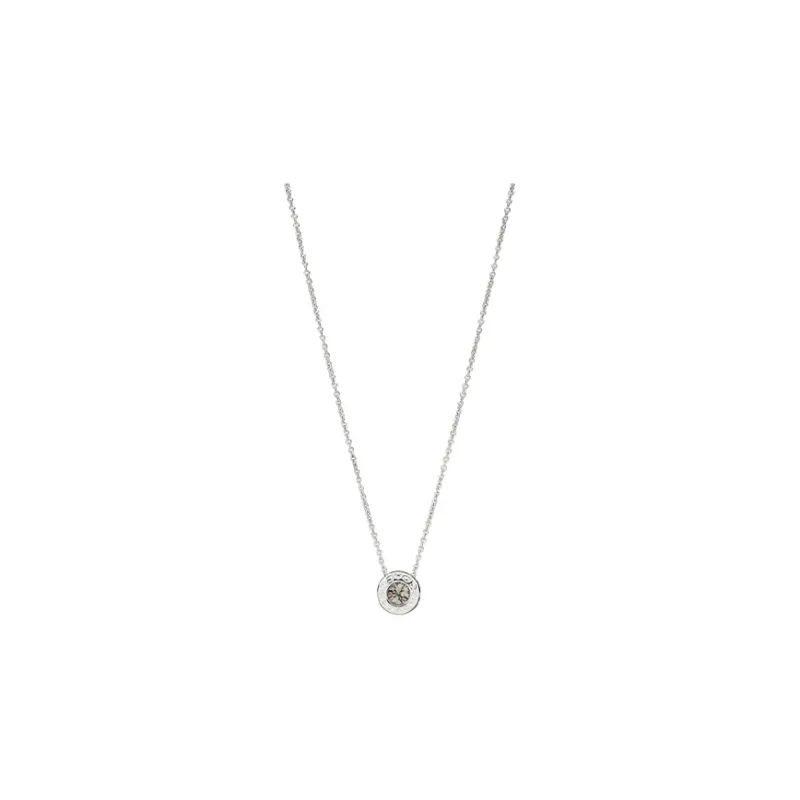 COACH Gold Plated Necklaces Women's Silver-1