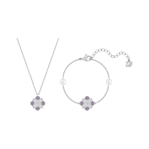 Swarovski Necklaces Women's White Gold