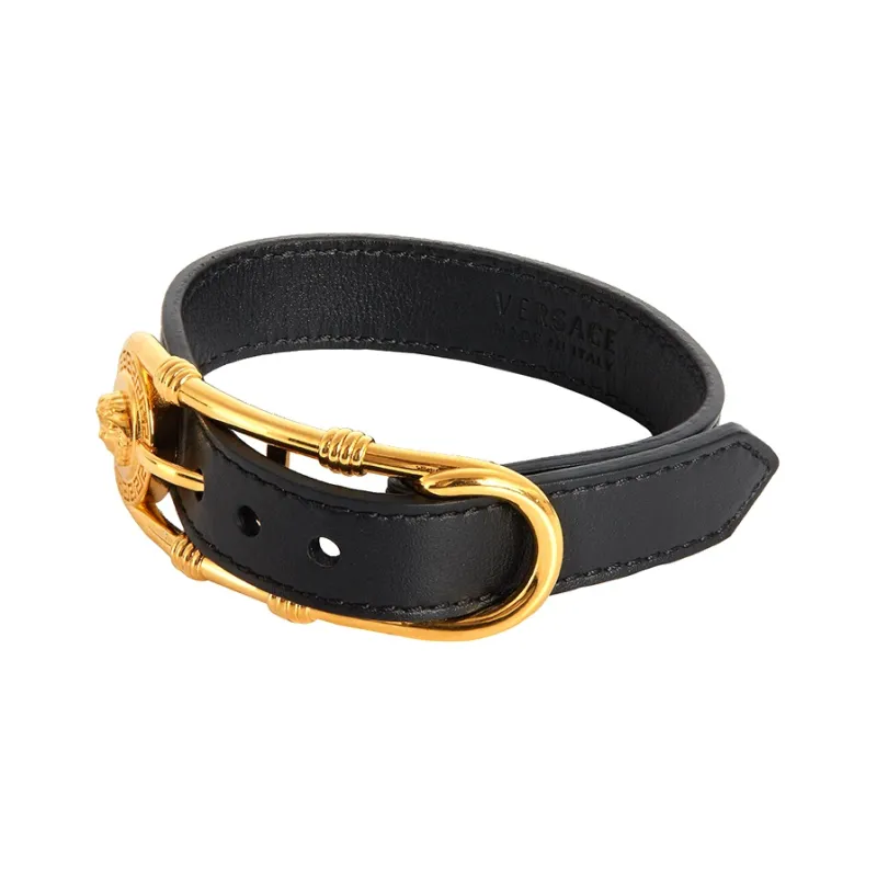 VERSACE Wristbands Men Black-1