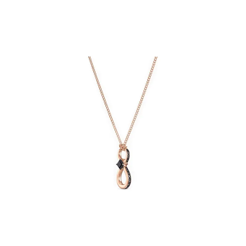Swarovski Gold Plated Necklaces Women's Rose Gold-0