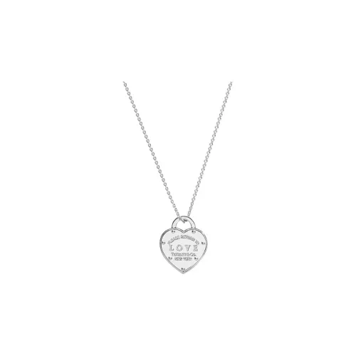 TIFFANY & CO. Return To Tiffany Collection Necklaces Unisex Silver