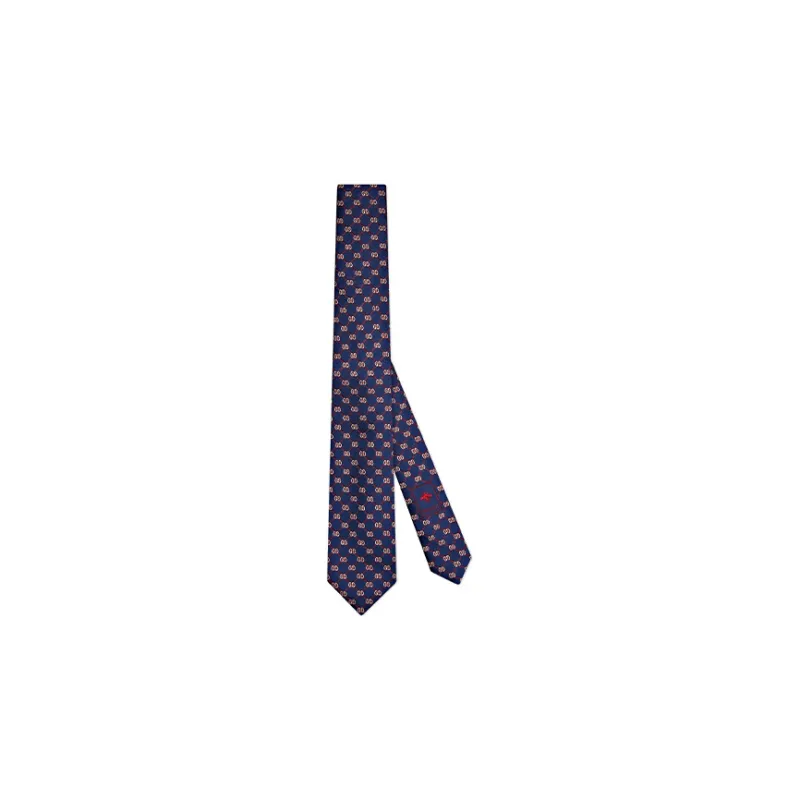 GUCCI Ties Men Navy Blue-0