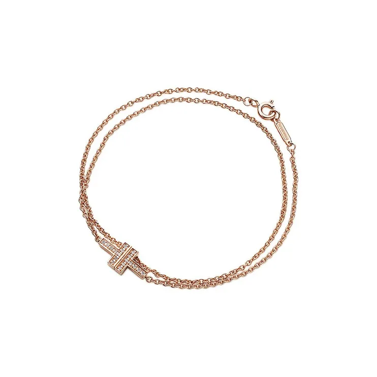 TIFFANY & CO. 18K Rose Gold Bracelets Women's Rose Gold-0