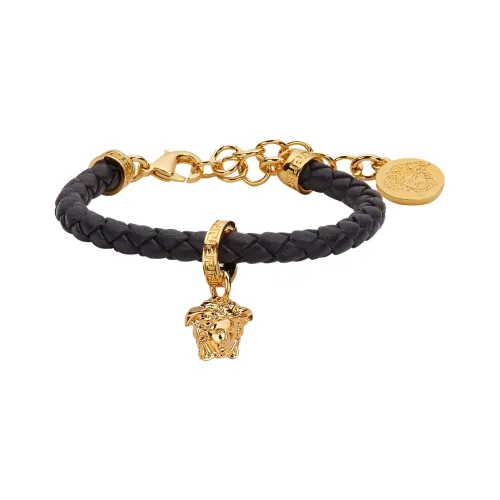 VERSACE Women's Braided Medusa Charm Bracelet